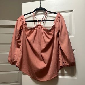 Light Pink Long Sleeve Top